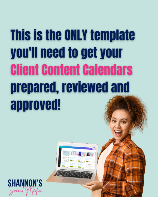 Get your Client Content Calendar prepared, reviewed and approved easily